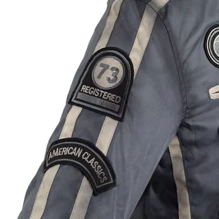 Męska kurtka motocyklowa W-TEC Patriot - Szary