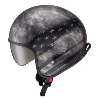 Kask motocyklowy otwarty W-TEC Angeric Rust Flag - Flaga rdzy