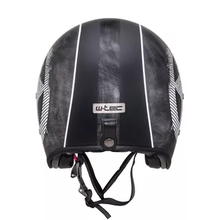 Kask motocyklowy otwarty W-TEC Angeric Grey Star - Szara Gwiazda