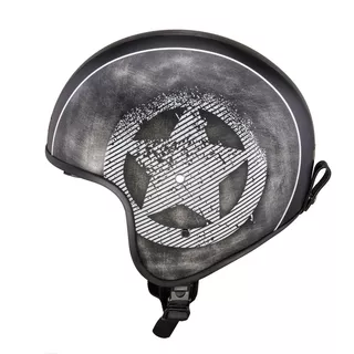 Kask motocyklowy otwarty W-TEC Angeric Grey Star - Szara Gwiazda