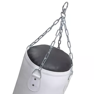 Worek bokserski treningowy inSPORTline Robkin 35x150cm / 40kg - Czarno-biały