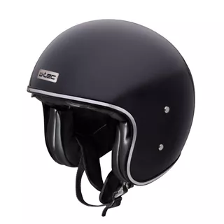 Kask motocyklowy otwarty W-TEC Angeric Gloss Black - Gloss Black - Gloss Black