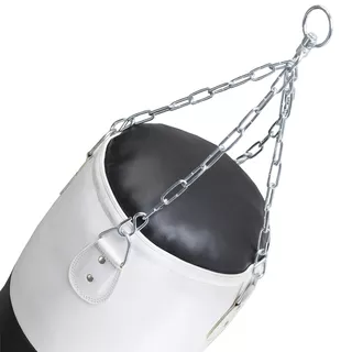 Worek bokserski treningowy inSPORTline Robkin 35x120cm / 33kg - Czarno-biały