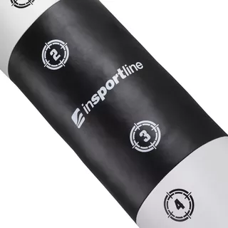 Worek bokserski treningowy inSPORTline Robkin 35x120cm / 33kg - Czarno-biały