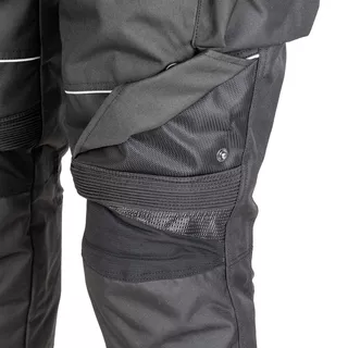 Męskie spodnie motocyklowe W-TEC Thollte - Czarny
