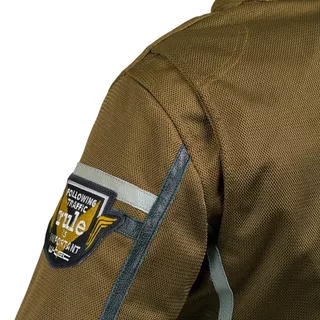 Męska kurtka motocyklowa W-TEC Bellvitage Brown Chameleon - kameleon khaki