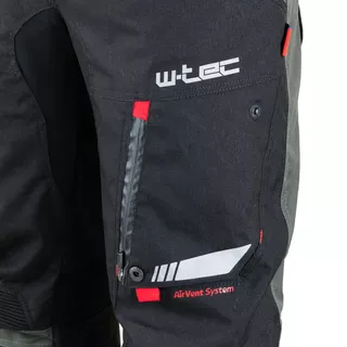 Spodnie motocyklowe męskie W-TEC Excellent - Szary