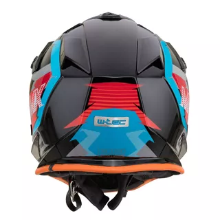 Kask motocyklowy downhill cross enduro W-TEC V321 - Światło księżyca