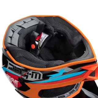 Kask motocyklowy downhill cross enduro W-TEC V321 - Światło księżyca