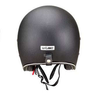 Kask motocyklowy otwarty W-TEC Angeric Matt Carbon - Matt Carbon