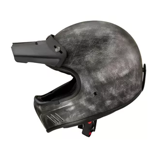 Kask motocyklowy motocross W-TEC Retron - Zardzewiały Szary