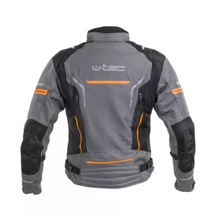 Męska kurtka motocyklowa W-TEC Brandon - Czarny-fluo żółty