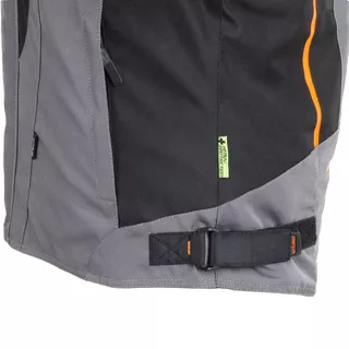 Męska kurtka motocyklowa W-TEC Brandon - Czarny-fluo żółty