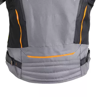 Męska kurtka motocyklowa W-TEC Brandon - Czarny-fluo żółty