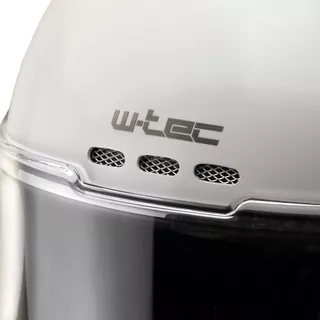 Kask motocyklowy integralny W-TEC Cruder Delacro - niebiesko-biało-czerwony