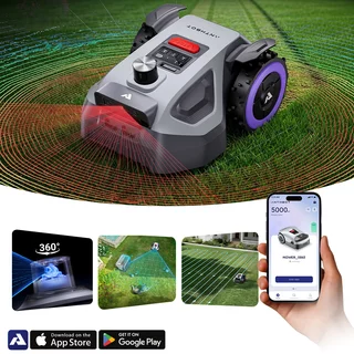 Robot koszący Anthbot M5 LiDAR (500 m²) ∙ nawigacja lidar ∙ aplikacja mobilna ∙ automatyczne mapowanie