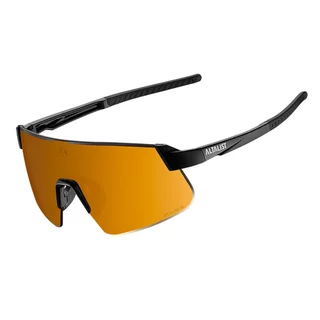 Sportowe okulary przeciwsłoneczne Altalist Hayate R2 - czarny ze złotymi soczewkami