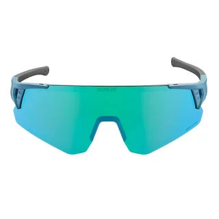 Sportowe okulary przeciwsłoneczne Altalist Hayate R1 - czarny ze złotymi soczewkami