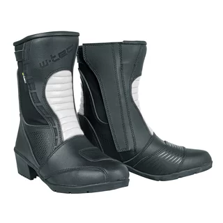 Damskie skórzane buty motocyklowe W-TEC Beckie W-5036 - OUTLET