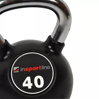 Hantla gumowana inSPORTline Kettlebell Profi 40 kg