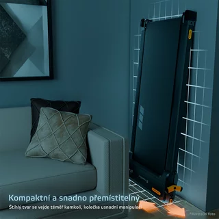 Bieżnia elektryczna 2w1 z funkcją masażu oraz aplikacjami inSPORTline ZenRun NOON