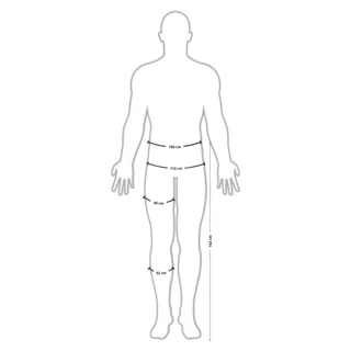 Nogawki do systemu masażu kompresyjnego inSPORTline 142x85 cm