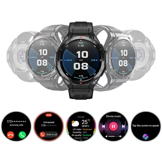 Zegarek smartwatch inteligentny inSPORTline Rodamo ∙ 100+ aktywności ∙ kompas/barometr ∙ 20 dni