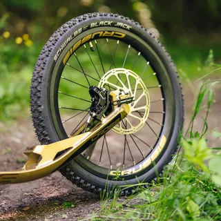 Hulajnoga Crussis Cross 9.2-1 złoto-czarna 27,5/20"