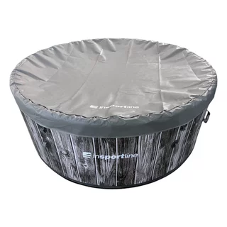 Jacuzzi ogrodowe z hydromasażem basen inSPORTline Novaqis 180x180x65 cm