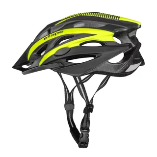 Kask rowerowy Etape Twister ∙ 25 otworów wentylacyjnych ∙ siatka na owady ∙ odpinany daszek ∙ elementy odblaskowe