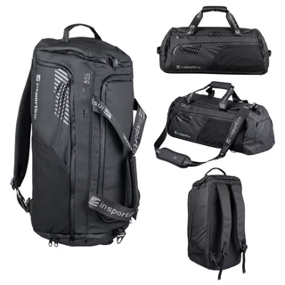 Torba sportowa 2w1 inSPORTline Cavesso 50 l ∙ wielofunkcyjna ∙ wodoodporna ∙ z kieszenią na laptop ∙ komora na buty ∙ zamek szyfrowy