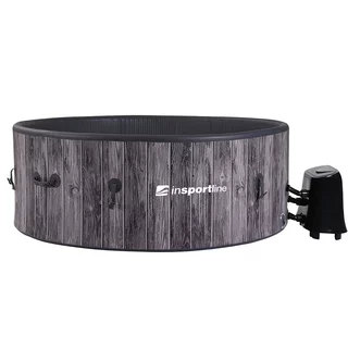 Jacuzzi ogrodowe z hydromasażem basen inSPORTline Novaqis 180x180x65 cm