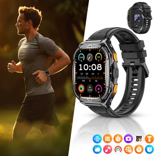 Smartwatch wodoodporny inSPORTline Zakuro – inteligentny zegarek 5 ATM ∙ połączenia ∙ kompas / barometr