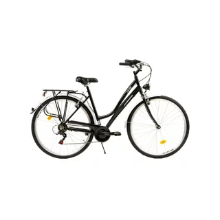 Rower miejski typu damka DHS City 28001 28" - model 2025 - Czarny