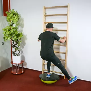 Trener równowagi z linkami do ćwiczeń inSPORTline Dome UNI - Niebieski