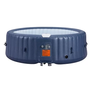 Duże jacuzzi ogrodowe z hydromasażem inSPORTline Yanna 208x208x65 cm