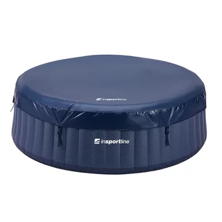 Duże jacuzzi ogrodowe z hydromasażem inSPORTline Yanna 208x208x65 cm