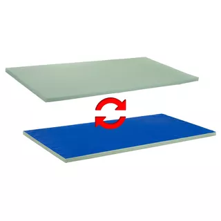 Mata Tatami inSPORTline Kepora R200 200x100x4 cm - oliwkowo-niebieski