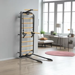 Wielofunkcyjna drabinka gimnastyczna inSPORTline Wootkit 220x86 cm