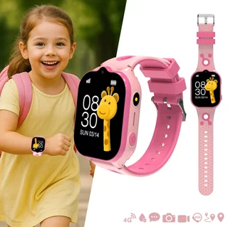 Smartwatch zegarek dla dzieci SIM GPS 4G LTE IP67 SOS inSPORTline Melino