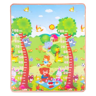 Zwijana mata dla dzieci inSPORTline Lhotino 150x180x1,5 cm - Plaża/Gospodarstwo rolne