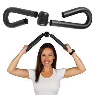 Agrafka motylek do ćwiczeń inSPORTline Body Trimmer - Niebieski - Czarny