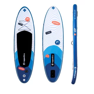 Paddleboard z akcesoriami deska SUP inSPORTline Wavelet 9'6" - Niebieski