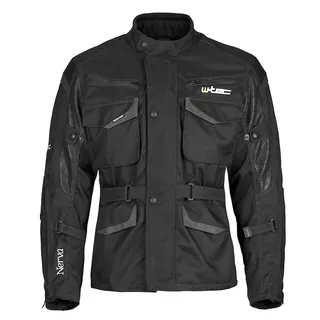 Kurtka motocyklowa W-TEC Nerva wodoodporna - Zielony - Czarny