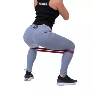 Legginsy damskie Nebbia Dreamy Edition Bubble Butt 537 - Jasny niebieski