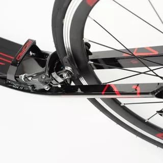 Hulajnoga Crussis ROAD 4.2-2 czarno-czerwona 28"/20"