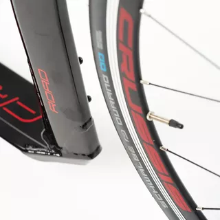 Hulajnoga Crussis ROAD 4.2-2 czarno-czerwona 28"/20"