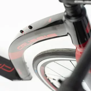 Hulajnoga Crussis ROAD 4.2-2 czarno-czerwona 28"/20"