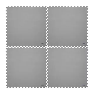 Mata fitness inSPORTline EVA80 200x200x1 cm puzzle do ćwiczeń - Niebieski