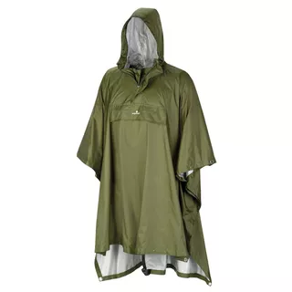 Płaszcz przeciwdeszczowy poncho FERRINO Todomodo RP - Niebieski - Oliwkowa zieleń